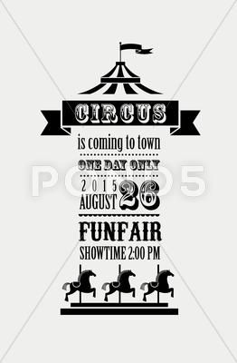 Vintage Circus Poster