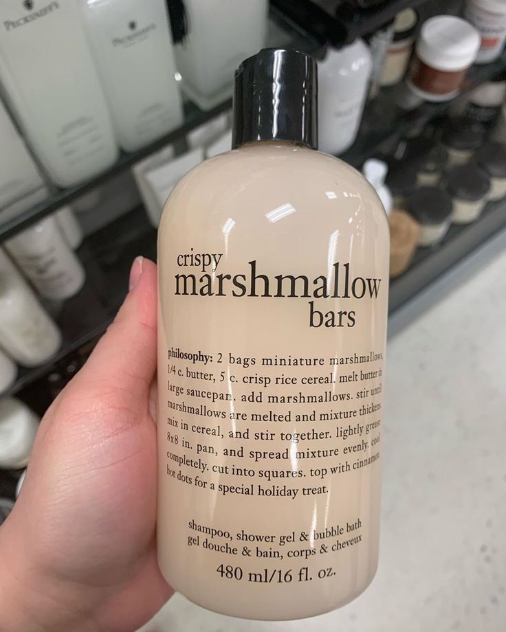 Bath Care Products, Marshmallow Philosophy, Marshmallow Body Care, Philosophy Marshmallow, How To Smell Like Marshmallow, Marshmallow Shampoo, Marshmallow Body Wash, Marshmallow Scent, Skincare Facemask