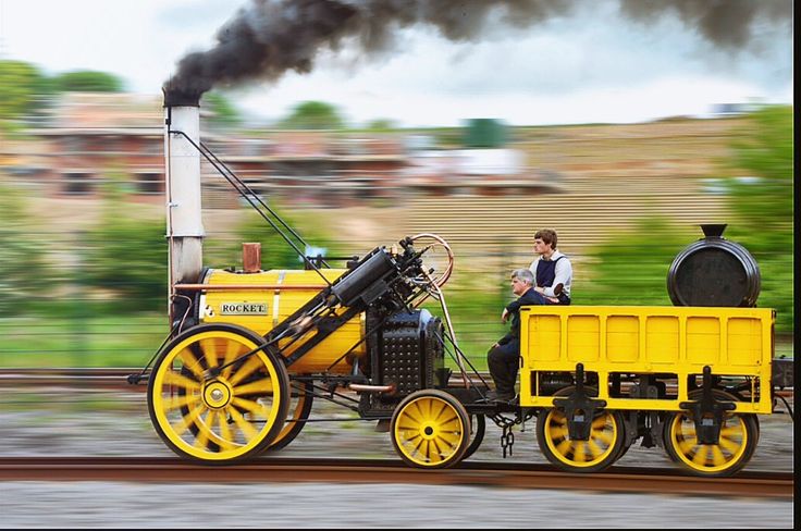 rollin-Rocket Steam Trains Uk, Train Drawing, Old Steam Train, Steam Engine Trains, Steam Railway, Railroad Photography, British Rail, Old Train, Steam Train