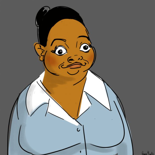 Excited Octavia Spencer | Celebrity caricatures, Caricature, Animation