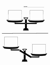 three different angles of a scale with laptops on them