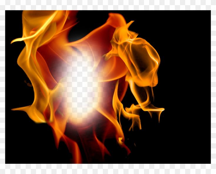 fire flames on a black background with no background, hd png clipart for free