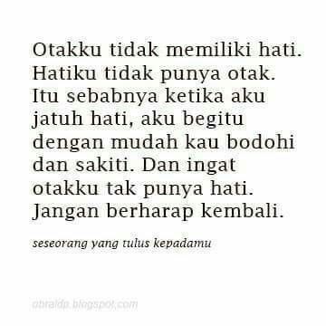 Quotes Patah Hati<br/>