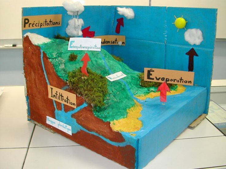 a cake made to look like a landform with different types of vegetation on it