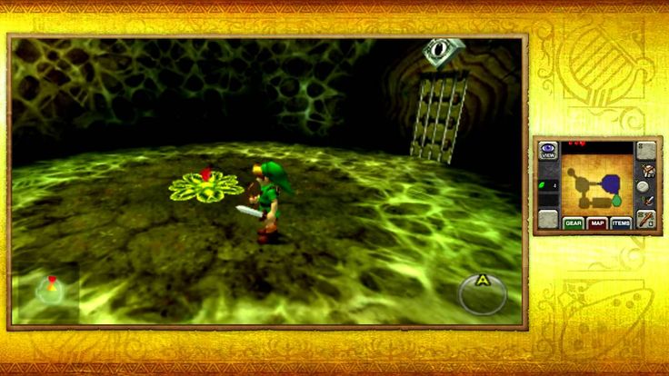 the legend of zelda is shown in this screenshot