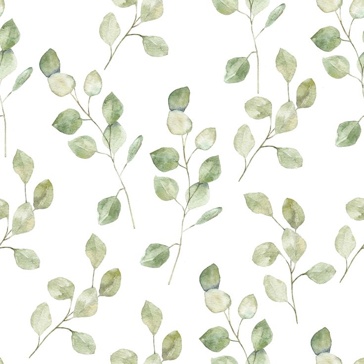 Light Green Leaves Wallpaper | Papel de parede verde, Papel de parede ...