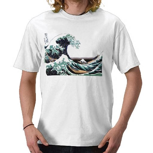 A Big Ocean Wave ~ Vintage Japanese Art T-shirts Vintage Japanese Art, Honey Badger, Vintage T Shirts, Mermaid Birthday Party, Rock T Shirts, Ocean Wave, Ocean Waves, Badger, Vintage Japanese