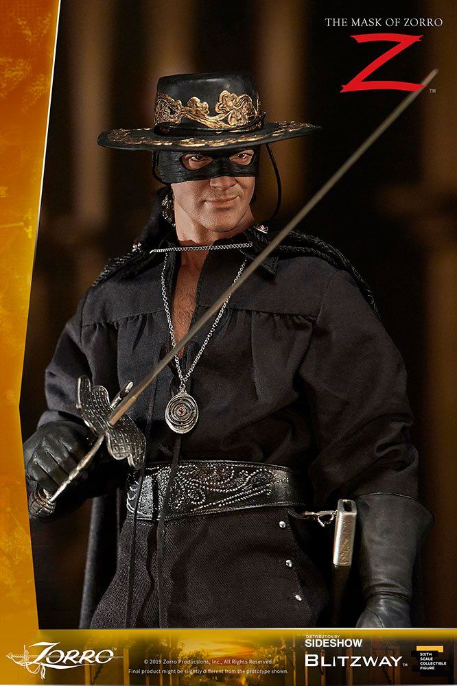 Take Antonio Banderas Home With This Lifelike 12-Inch Zorro Zorro Movie, The Legend Of Zorro, The Mask Of Zorro, Childhood Crushes, Zeta Jones, Cowboys Men, Anthony Hopkins, Catherine Zeta Jones, Sideshow Collectibles