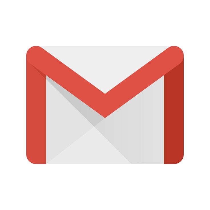 an email envelope with the letter m on it's front end and bottom corner