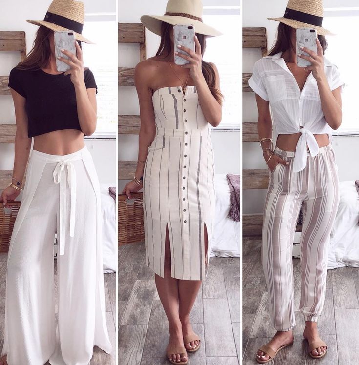 linen outfit beach outfit casual outfit linen pants white stripe dress stripe pants white button top Linen Outfit Beach, Striped Linen Pants Outfit, White Linen Pants Outfit, Beach Outfit Casual, Linen Pants White, Linen Beach Pants, Linen Outfit, Linen Pants Outfit, Striped Linen Pants