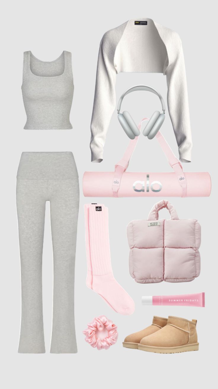 Girly Sporty Outfits, Princess Aesthetic Outfits, Fashion Inspo Aesthetic, Pilates Workout Clothes, Pilates Outfit, Figure Skating Outfits, Gymwear Outfits, Pilates Clothes, Cute Workout Outfits