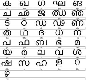 an old thai alphabet with the letters and numbers in different languages, including one for each letter