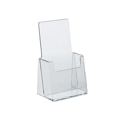 Azar Displays Trifold Brochure Holder (25-Pack), Clear Desktop ...