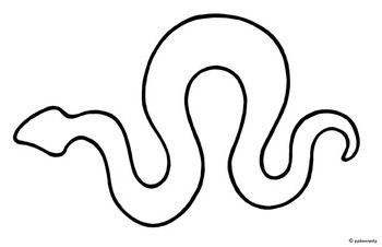 an image of a snake that is in the shape of a letter s on a white background