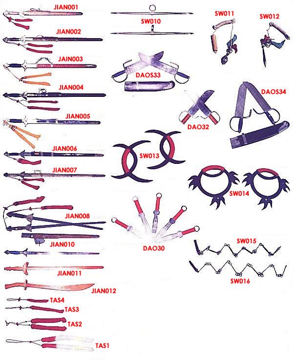 an image of different types of scissors and other tools in the shape of letters on a white background