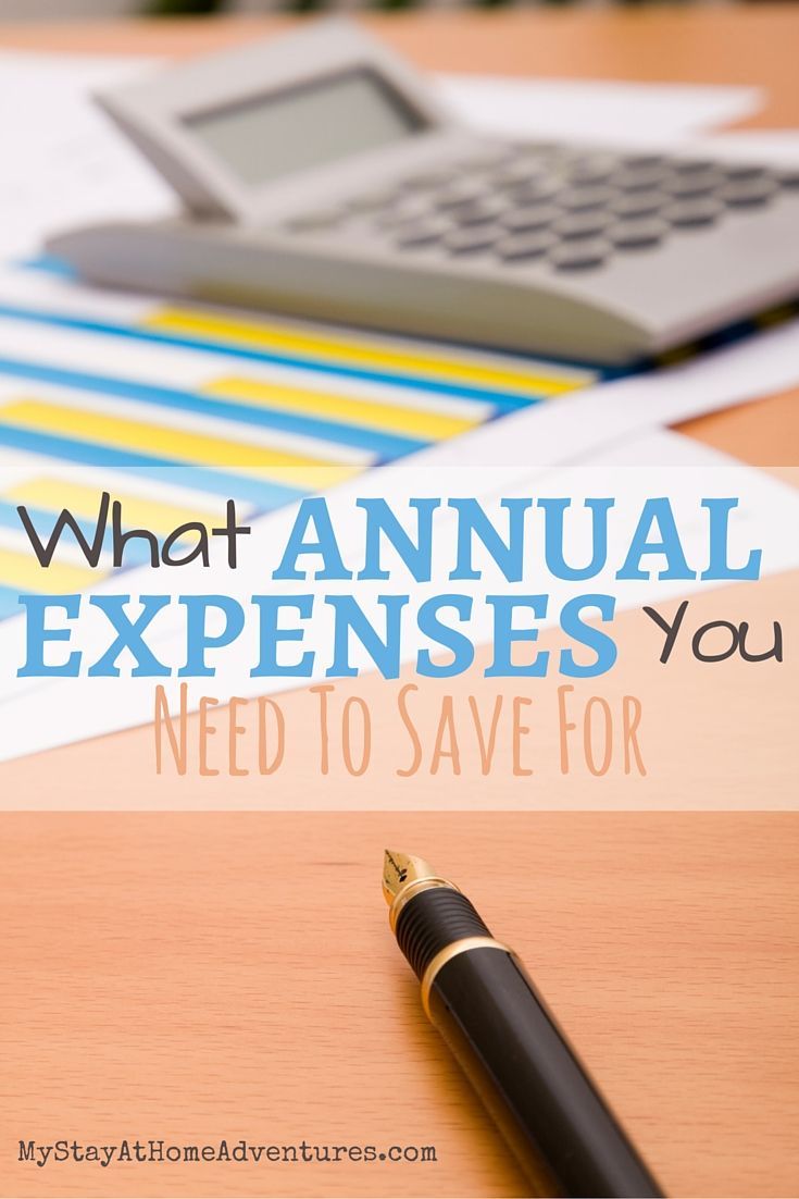 a pen and calculator sitting on top of a table next to papers with the words what annual expenses you need to save for