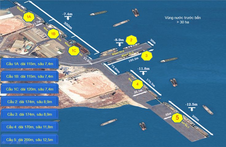 a map shows the location of several different locations in the ocean, with yellow circles indicating where each area is located