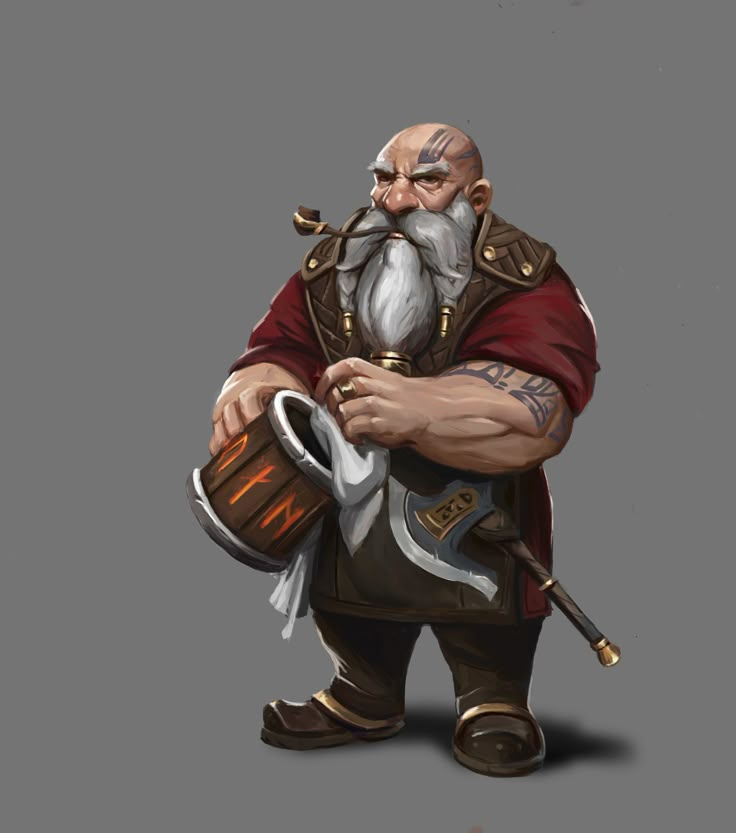 ArtStation - Dwarven Spirit Mender, James Green Dnd Dwarven, Fantasy Fighter, Npc Art, Dnd Character Art, Dnd Npc, Heroic Fantasy, Fantasy Races, Fantasy Concept, Dungeons And Dragons Characters