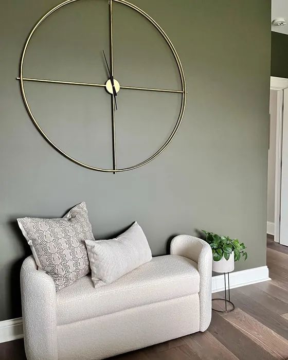 Bm Mohegan Sage Living Room in 2024 | Sage green paint color, Sage ...