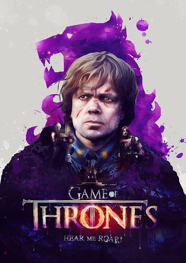 Tyrion lannister - Unofficial Game of Thrones character poster art ...