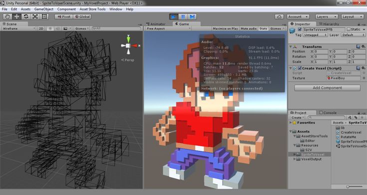 Sprite To Voxel | Modeling | Unity Asset Store