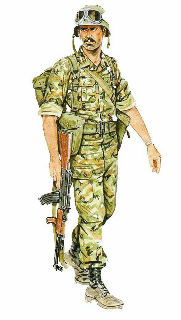 Invasion of Kuwait, Iraqi Republican Guard - pin by Paolo Marzioli Army Drawing, Iraqi Army, Military Illustration, Military Drawings, Military Artwork, Combat Art, Military Pictures, Military Soldiers, Military Uniforms