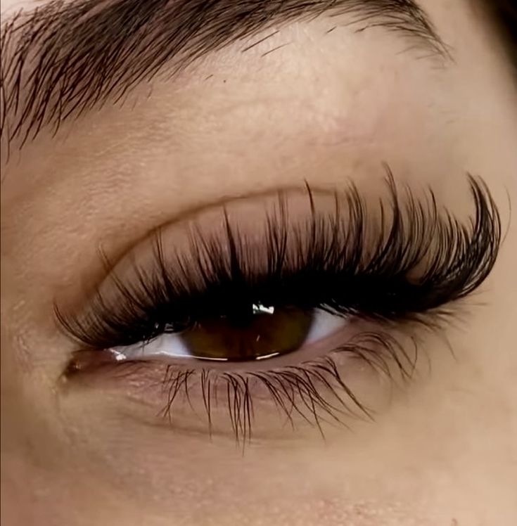 Lash Extensions Styles For Beginners, Different Eyelash Extensions, Fluffy Wispy Lashes, Spikey Lashes Extensions, Messy Wispy Lash Extensions, Wispy Cat Eye Lash Map, Fluffy Cat Eye Lash Extensions, Lashes Extensions Hybrid, Eyelash Extension Ideas