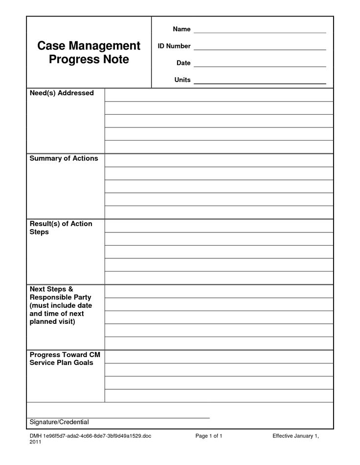 the case management process is shown in this document, which contains several important documents and instructions