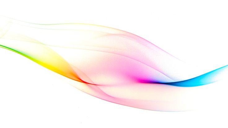 an abstract image of colorful lines on a white background