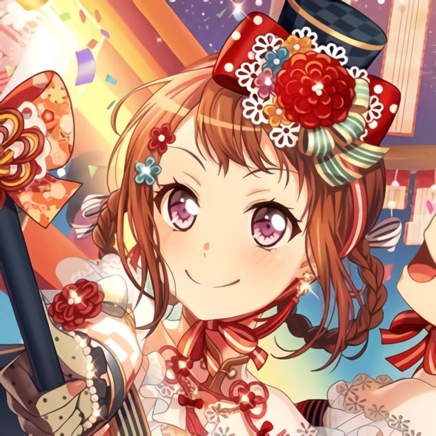 bandori, bang dream icons, kasumi toyama Bang Dream Icons, Kasumi Toyama, Toyama, Bangs, Band, Anime, Art