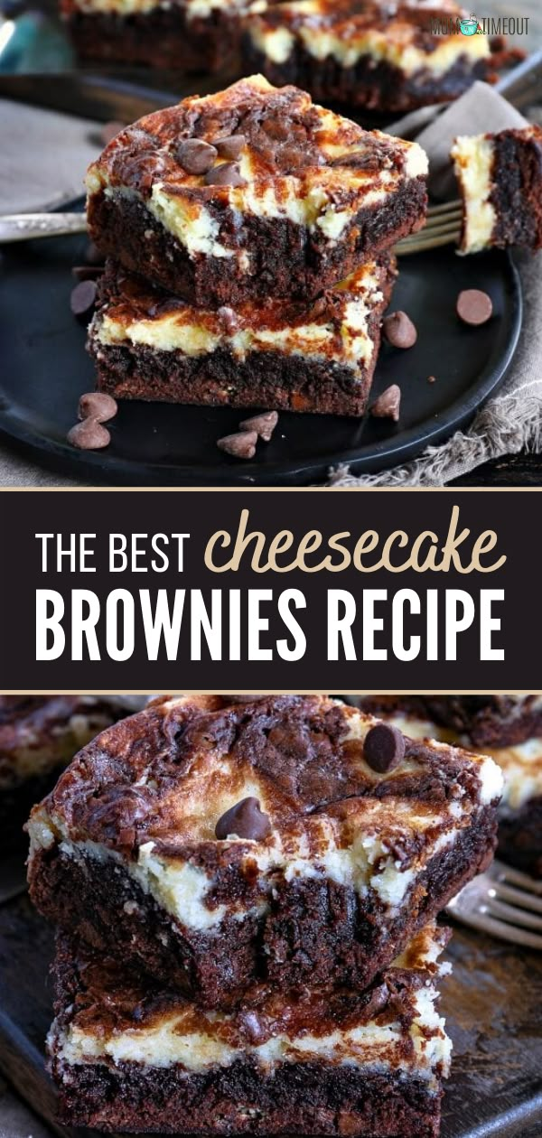 the best cheesecake brownies recipe ever