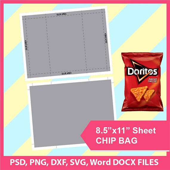 Free Custom Chip Bag Template - Free Printable Templates