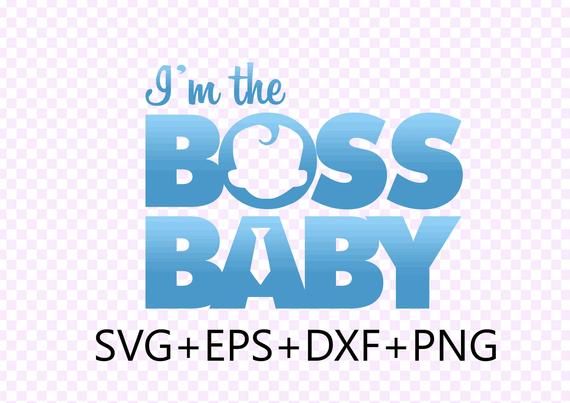 Download Boss Baby Logo PNG, Boy Boss Baby SVG, Baby Boy Birthday vector | Baby svg, Baby logo, Boss baby