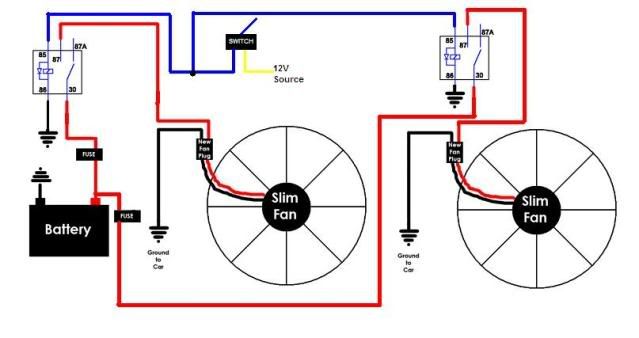 Wiring Two Electric Fans