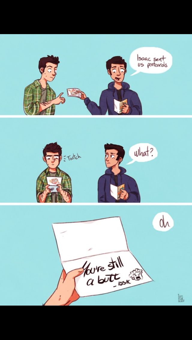 Stiles Stilinski (Dylan O'Brien) and Scott McCall (Tyler Posey) fanart ...