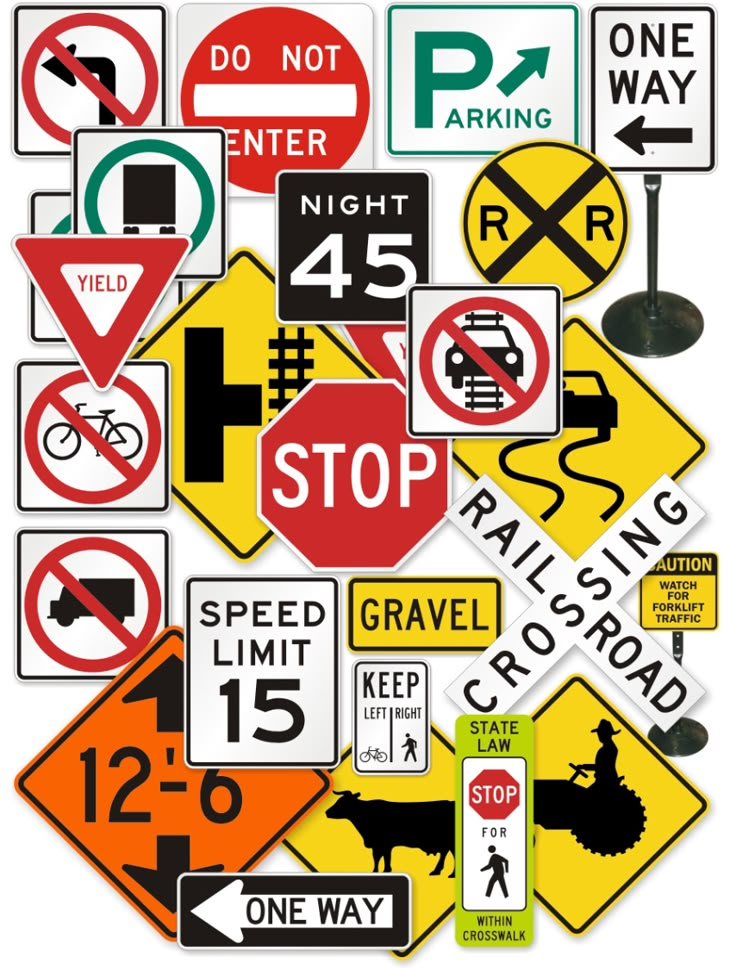 Usa Traffic Signs, Transportation Unit, Traffic Safety, Road Safety ...