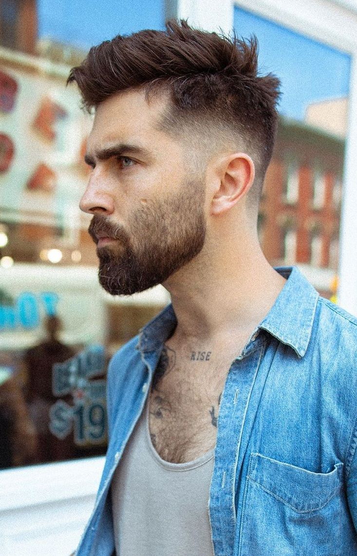 Mens Hairstyle to try this summer Man Haircut And Beard, Summer Fade Haircut, Wedding Haircut For Men, Fade Beard Style, Summer Haircut For Men, Men Haircut Styles Short, Short Hair Styles For Men, Short Beard Styles For Men, Hair Style Men