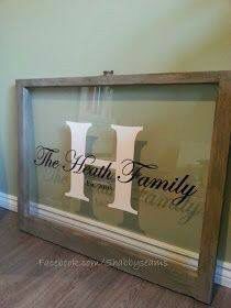 Pin by Amanda Dietzel on DIY | Old window projects, Window crafts, Old ...