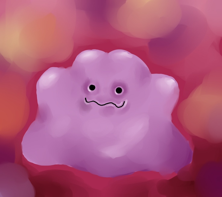 Ditto fan art | Art, Novelty lamp, Fan art