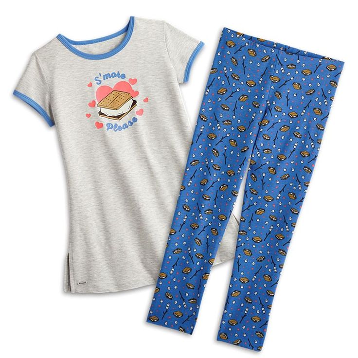 S'more Fun Pajamas for Girls | American Girl Fun Pajamas, Pajamas For Girls, Reindeer Pajamas, Girl Pajamas, Girls Pjs, Pyjamas Set, Best Pajamas, Plaid Pajamas, Cute Pajamas