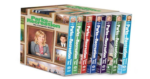 parks and recreation the complete series dvd box set on sale for just $ 29 99