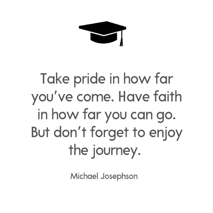 graduation quotes 30 Best Inspirational Graduation Quotes Take pride in ... image.