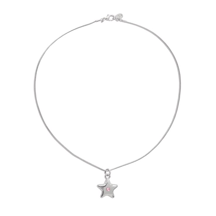 Stargirl '23 collection. Silver star pendant necklace with a dainty pink gemstone. Gemini Jewels offers unisex jewelry for girls and guys, from pearl necklaces to silver chains to signet rings. All our jewelry is handmade from quality material, Nickel and Lead free and safe for sensitive skin. Good Necklace Silver, Luxury Silver Necklace With Star Charm, Ur My Lucky Star Necklace, Affordable Silver Star Charm Necklace, Cheap Silver Necklaces With Star Charm, Cheap Silver Star Necklace, Silver Necklaces Stars, Cheap Star-shaped Beaded Necklaces For Gifts, Silver Necklaces Simple Star