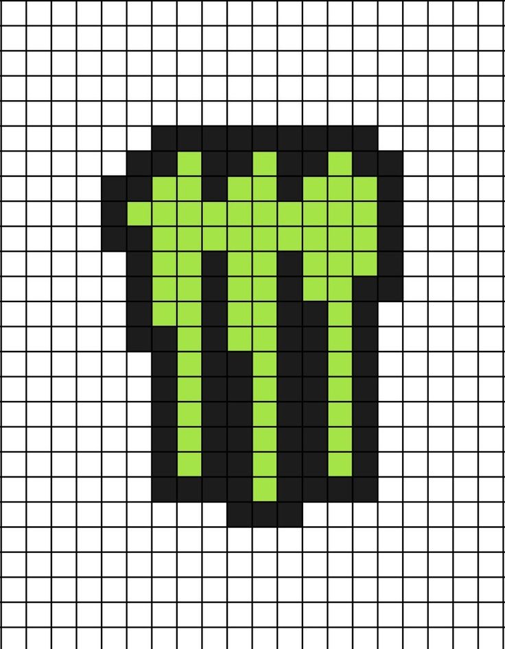 A small pixel art template of the Monster Energy logo. Monster Energy Logo, Melty Bead Designs, Hamma Beads Ideas, Piskel Art, Soda Drink, Energy Logo, Graph Paper Drawings, Easy Pixel Art, Pixel Art Templates