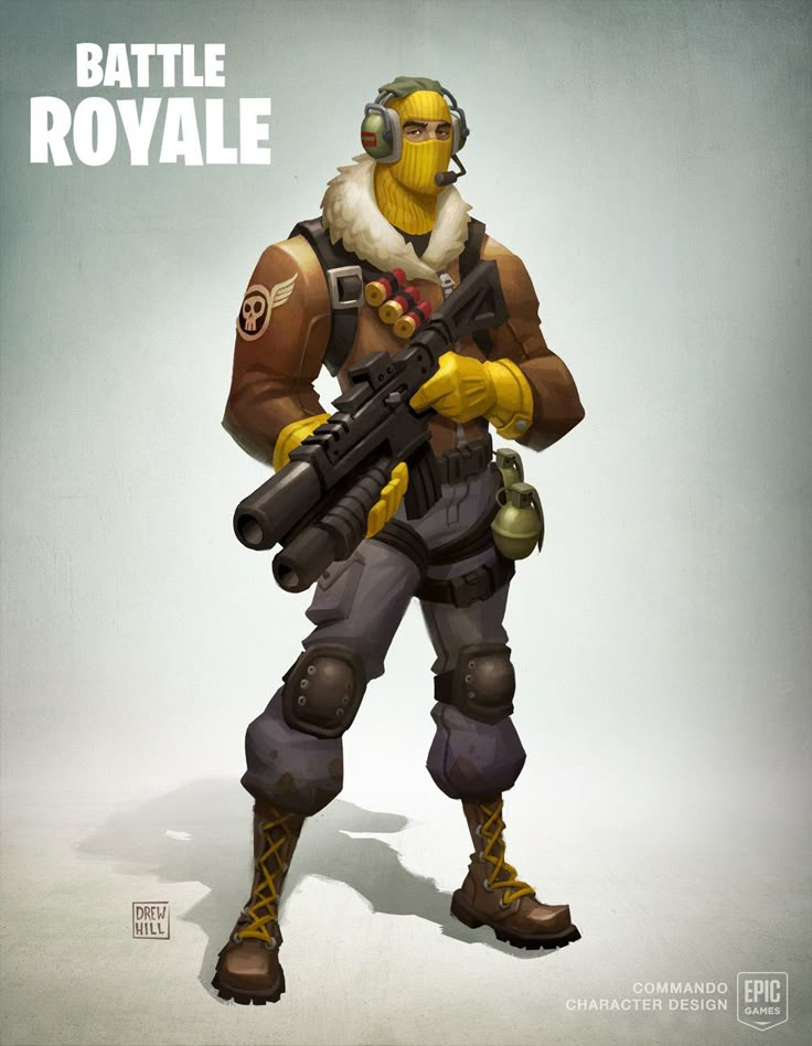 a character from the video game battle royale