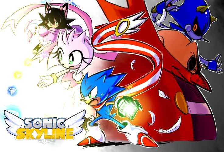 sonic style wallpaper with various characters and their names on it, including the tails