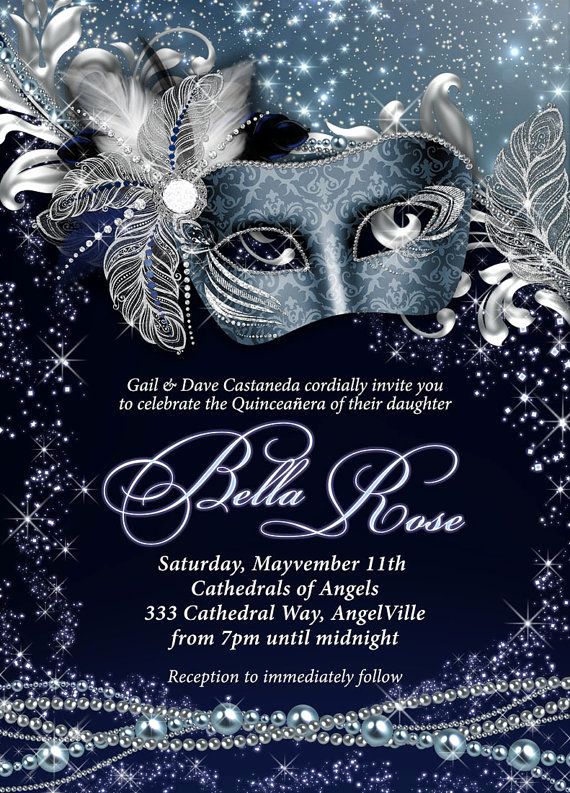 Masquerade Ball Invitation Wording Fresh Best 25 Masquerade Invitations ...