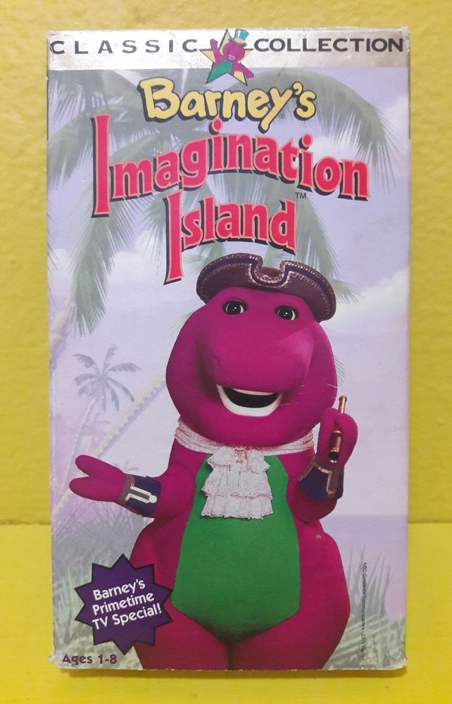 Barney Barneys Imagination Island Vhs 2004rare Oop Barney | Images and ...