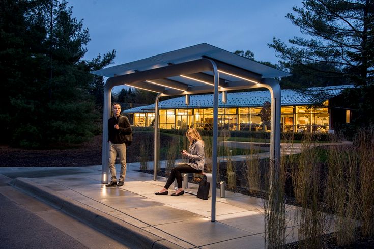 Connect 2.0 Transit Shelters: Inspiring people in motion. | Courtyard ...