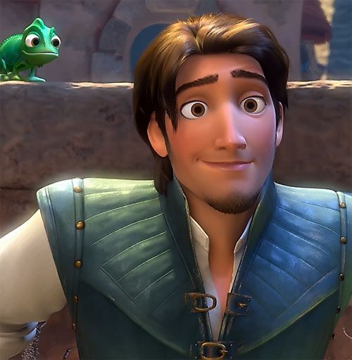 an animated character with a green frog on his shoulder and another character in the background